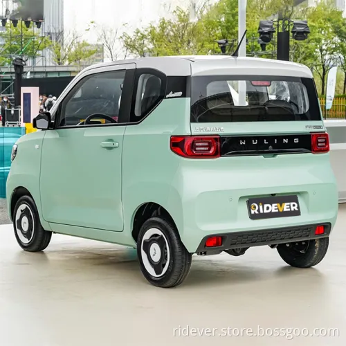 Ridever Good Prices Wuling Hongguang Miniev Mini Van 120 Kilometers Saic GM Wl Cheapest Cargo Truck Cars Pure Electric Used Cars From China